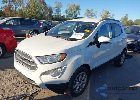 2022 Ford Ecosport Se из США, поврежденный, VIN MAJ6S3GL3NC466572
